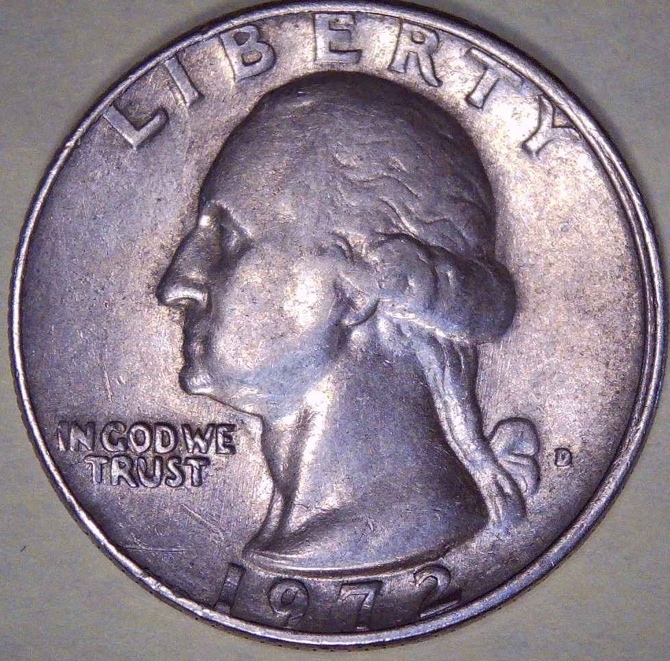 1972-D-Washington-Quarter-Leaf-&-Letter-Doubling-+-Leaf-To-Wing-Line