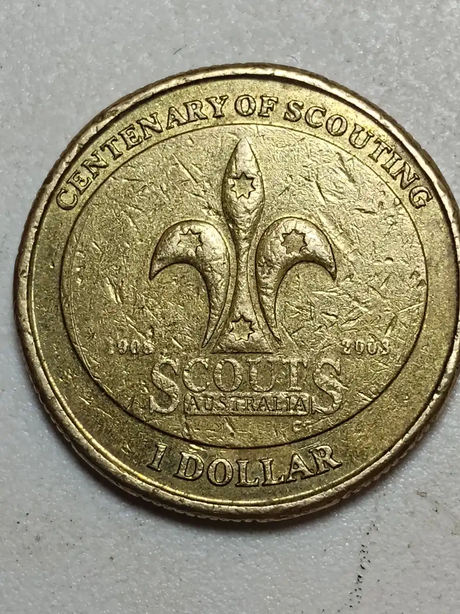 2008-Centenary-Of-Scouting-$1-Coin