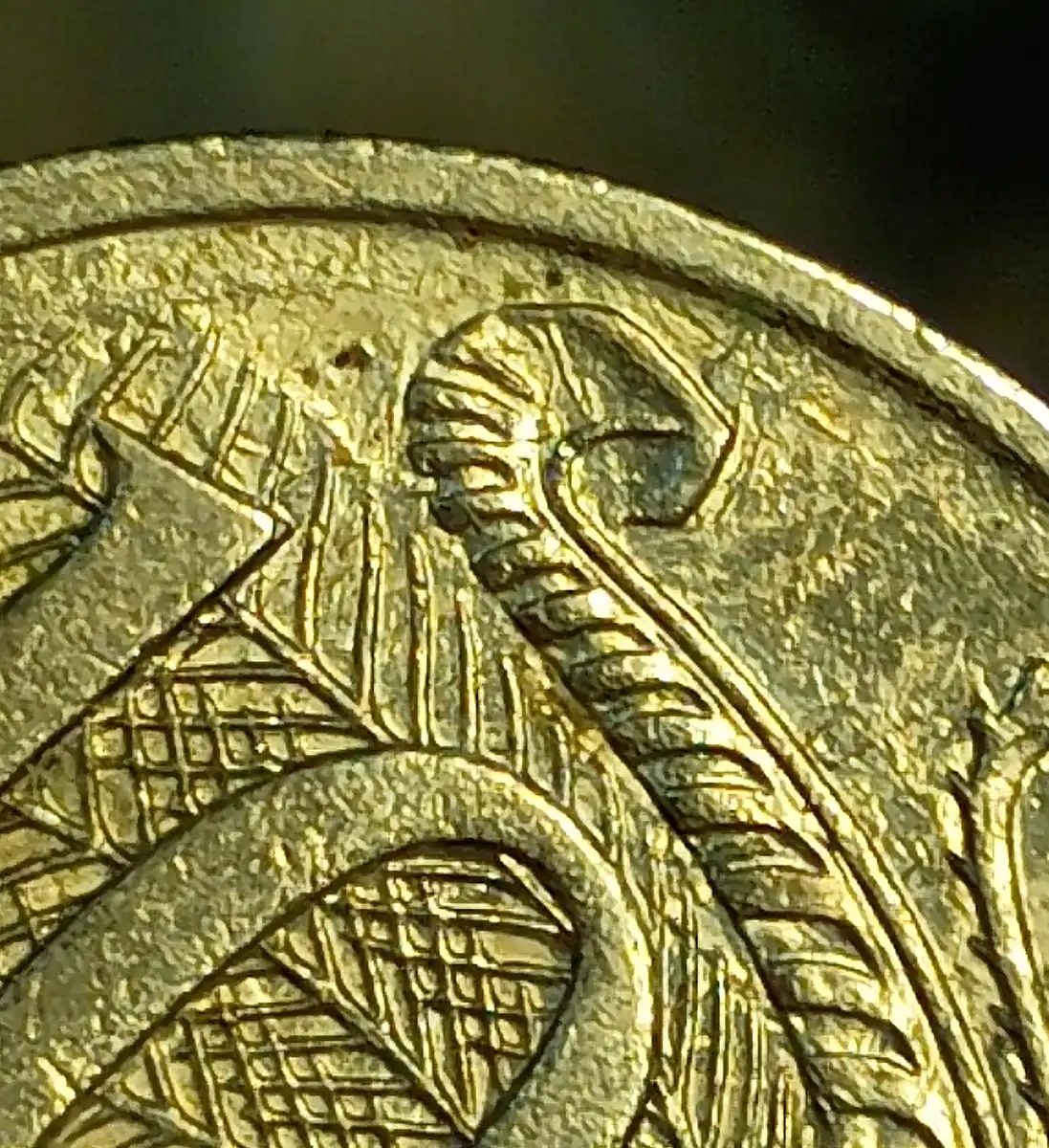 2000-Ten-Cents-With-Weird-Extra-Images-Obverse/Reverse