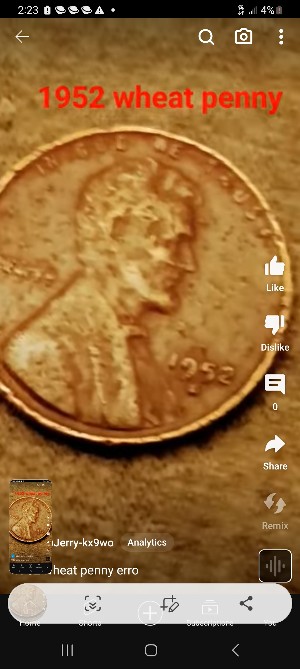 1952-Die-Clash-Wheat-Penny-Error