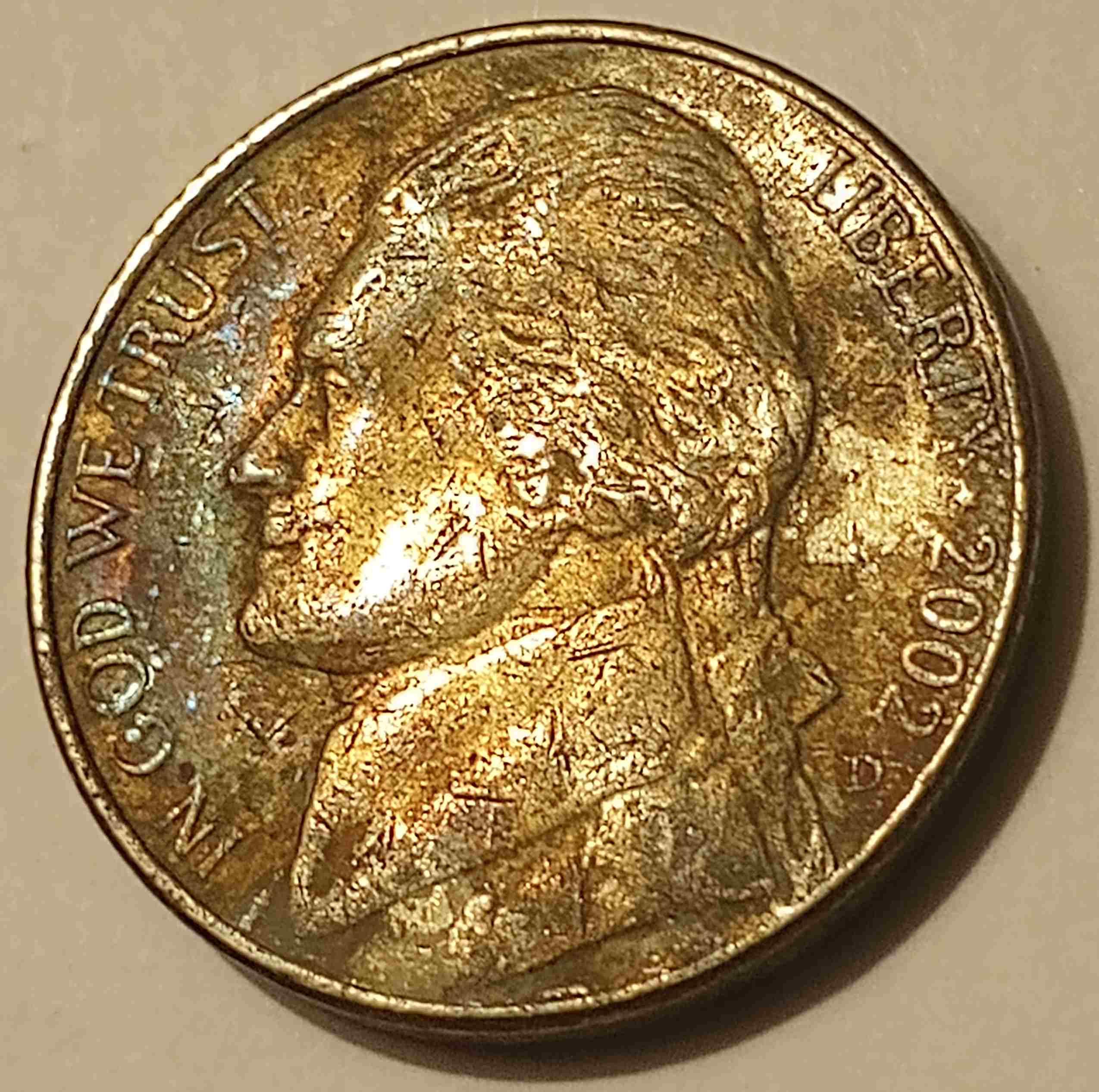 2002-D-Nickel-With-Toning,-Improper-Annealing?