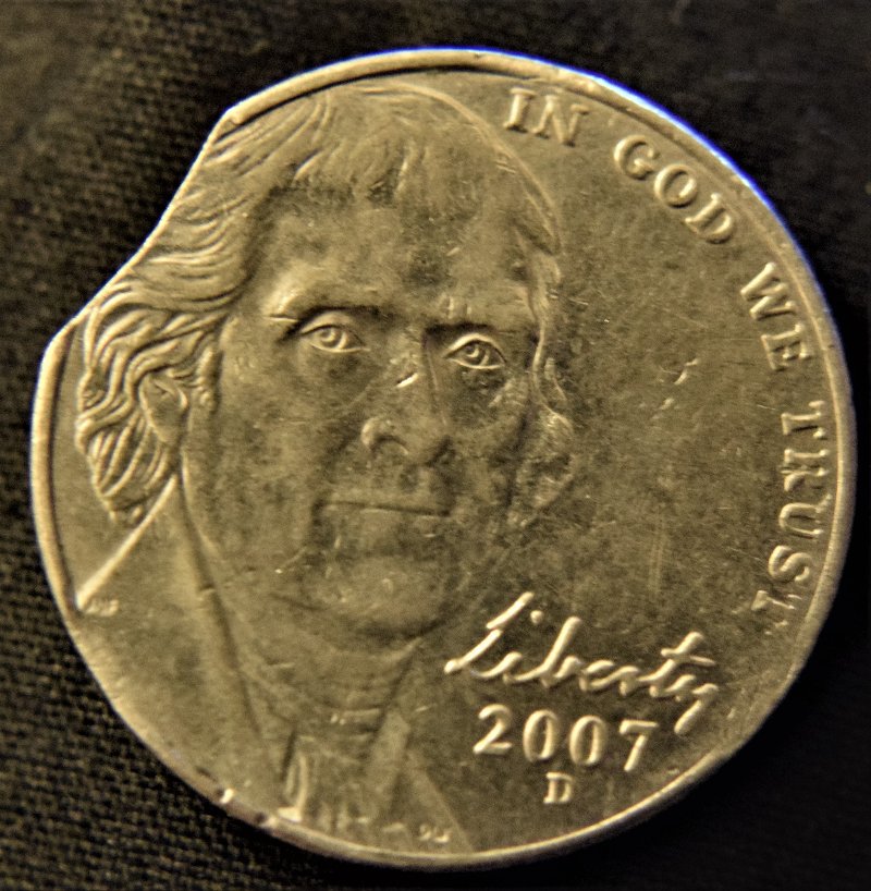 2007-D-Jefferson-Nickel-Triple-Clipped-Planchet