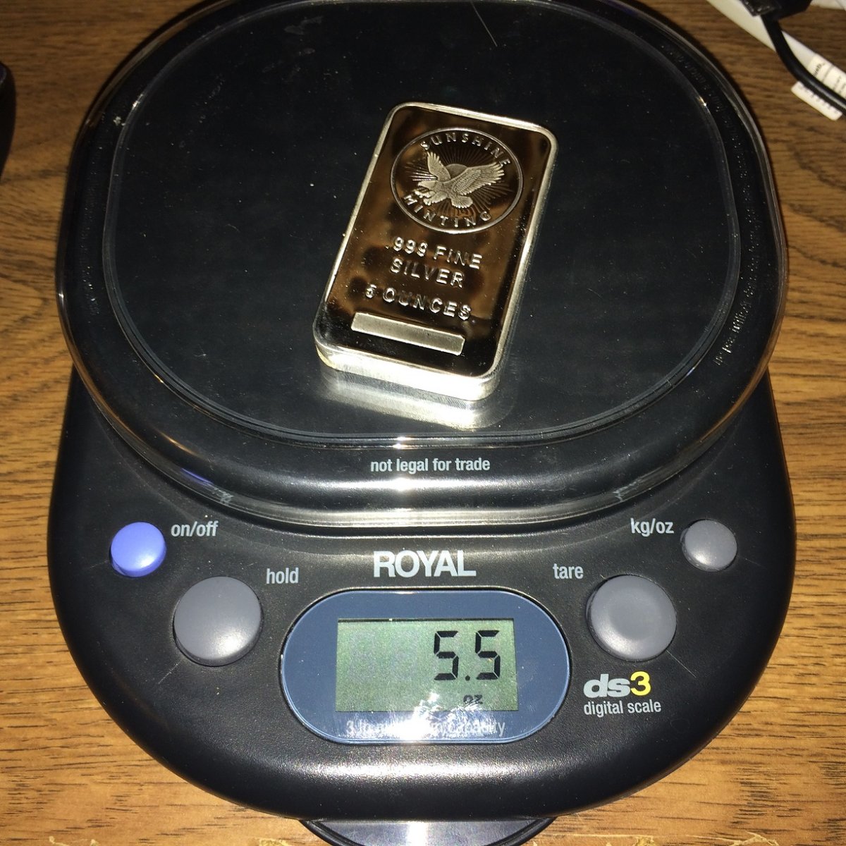 Sunshine-Mint-.999-Silver-5-Oz-Bar---Overweight?
