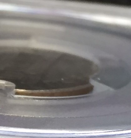1985-D-Penny-Struck-On-Clad-Dime-Planchet