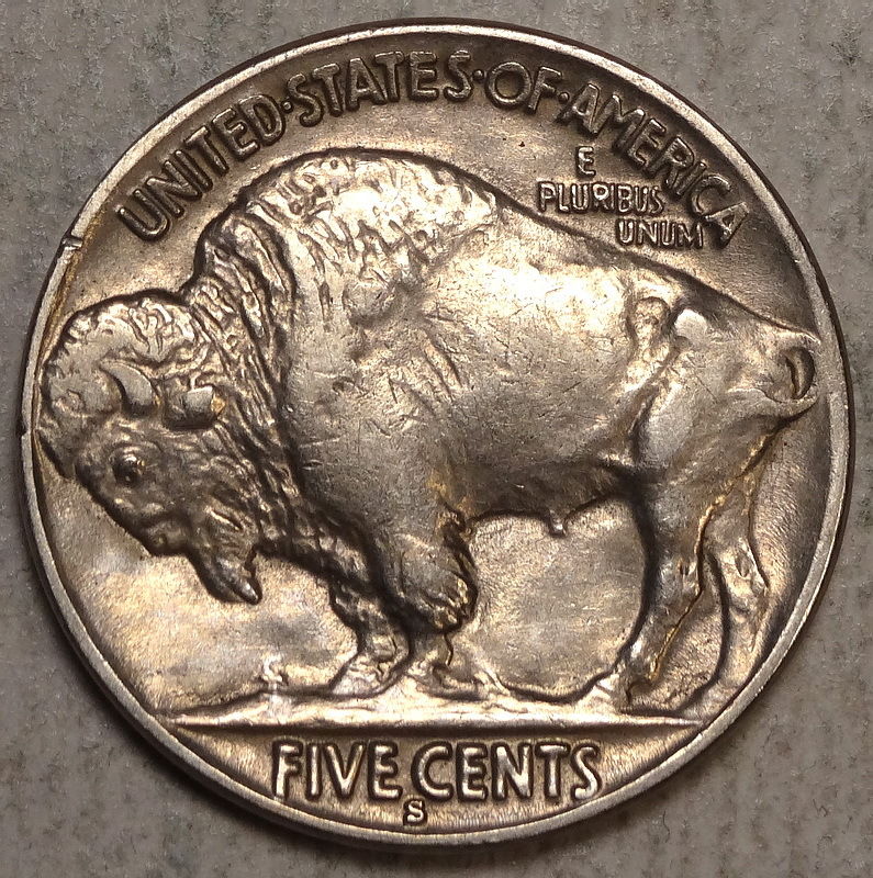 1930-S-Buffalo-Nickel,-Au?--Cleaned?