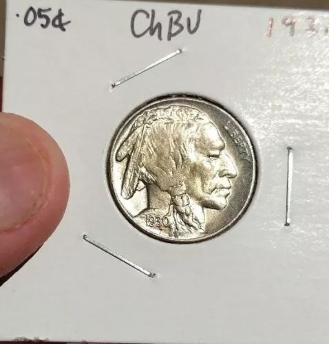 1930-Buffalo-Nickel,-Unslabbed