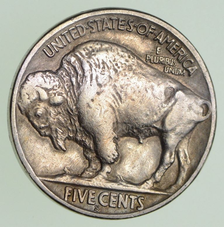 1920-S-Buffalo-Nickel,-Unslabbed