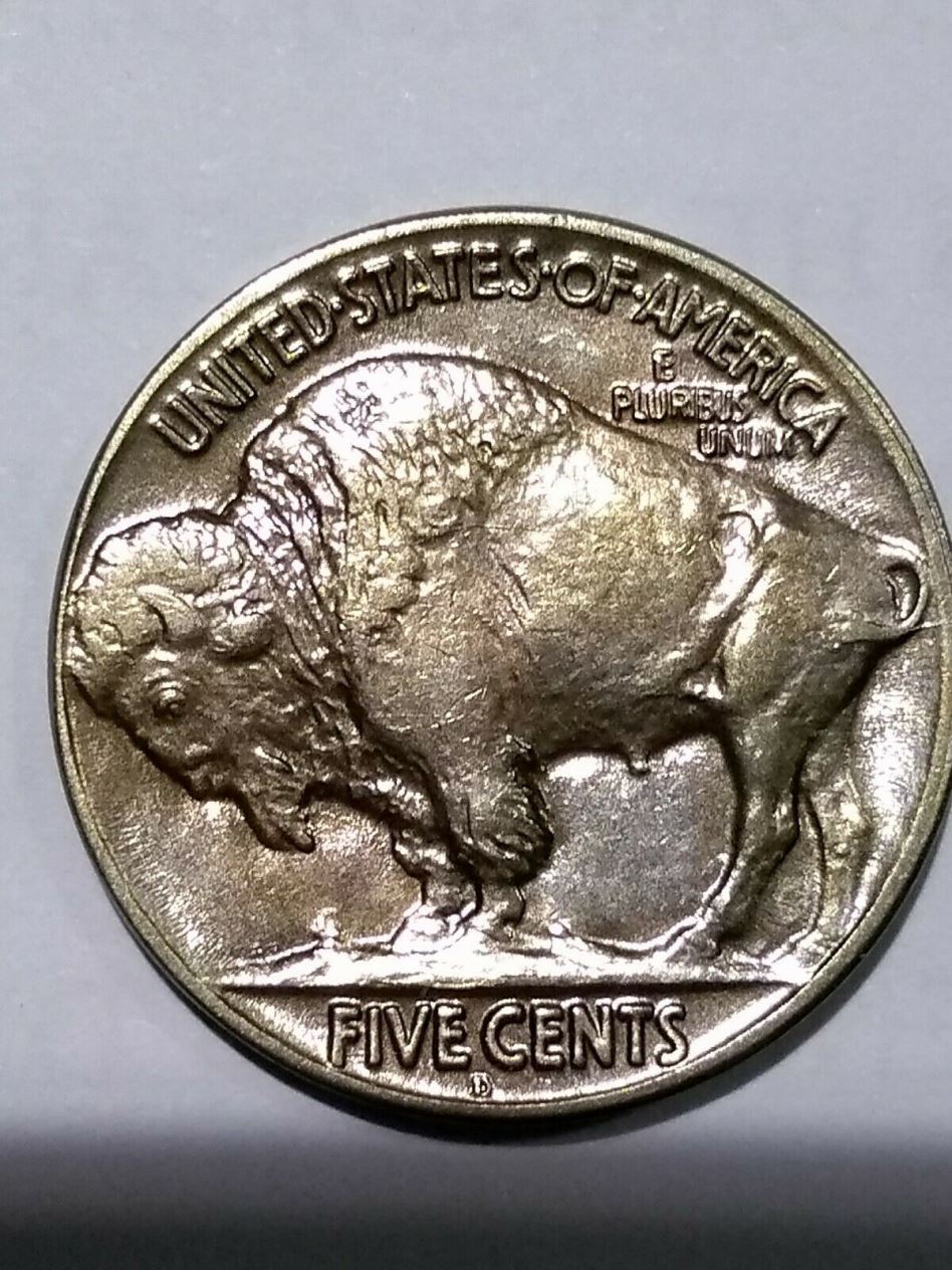 1920-D-Buffalo-Nickel,-Unslabbed