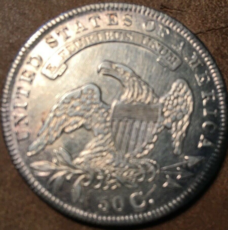 1834-Capped-Liberty-Half,-Cleaned?