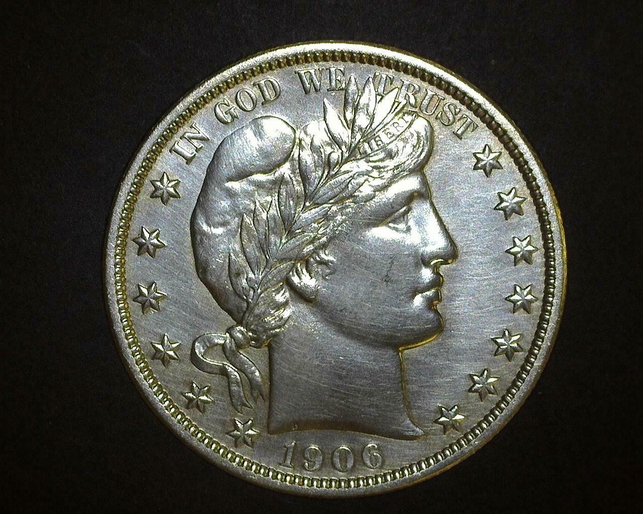 Another-Barber-Half,-1906-O,-Cleaned?--Hairlines?