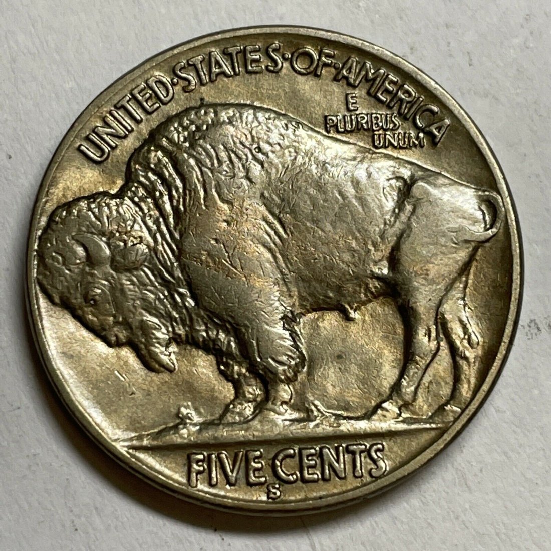 1931-S-Buffalo-Nickel,-Not-Slabbed