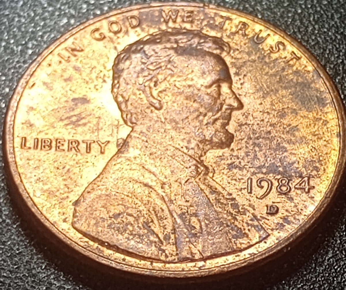 1984-D-Lincoln-Cent.-Die-Clash-Or-1980's-Penny-Issues