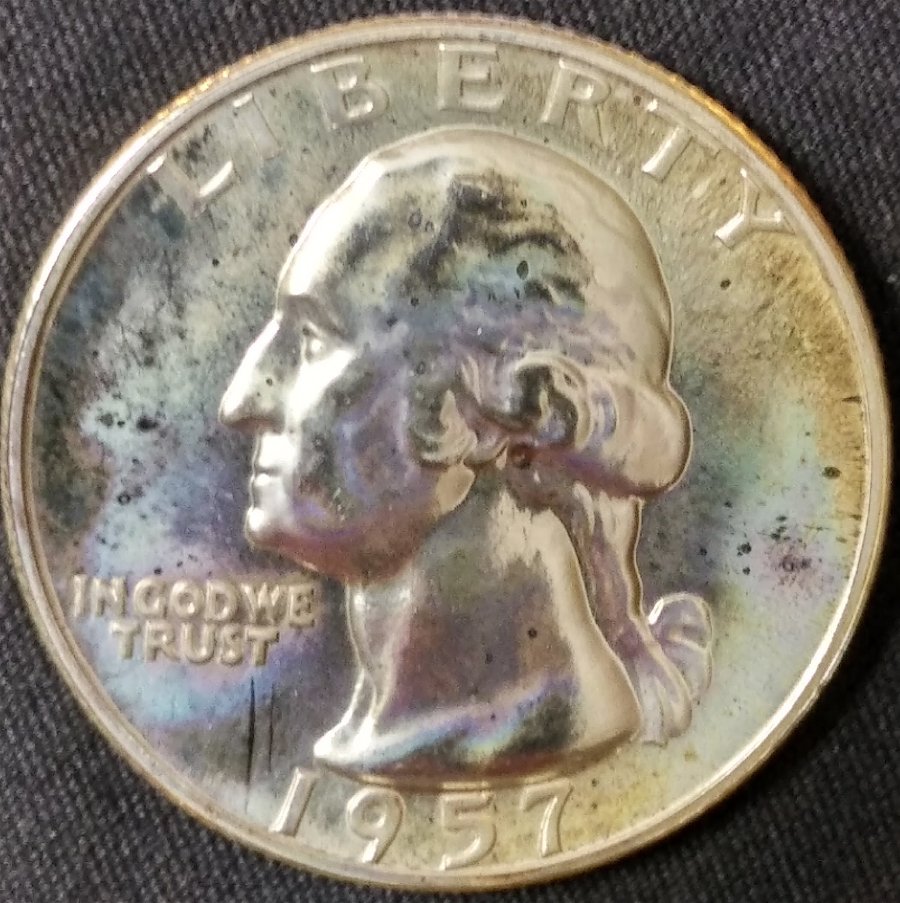 1954-&-1957-Proof-Washington-Quarters---Grade-Thoughts-&-Toning?
