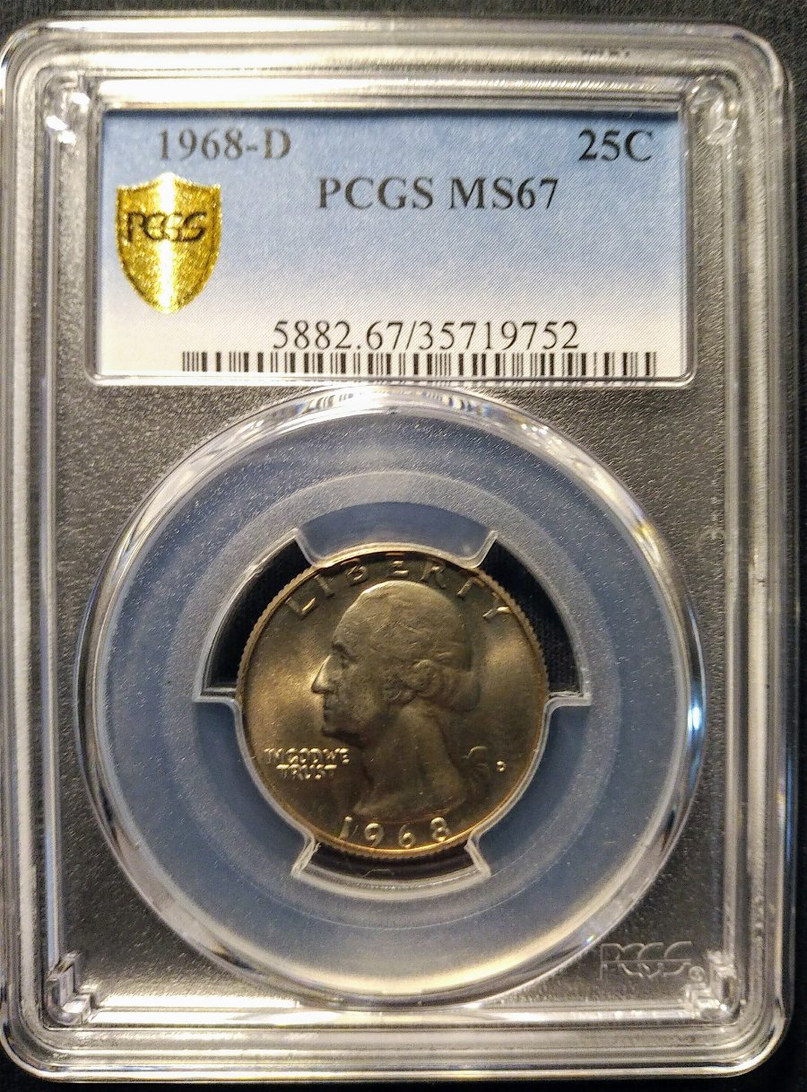 Crazy-Eye-Appeal---1968-D-Washington-Quarter---Please-Grade