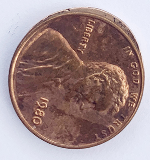 1965-Lincoln-Memorial-Cent-Is-The-Craziness-On-This-Coin-Post-Mint-Damage?