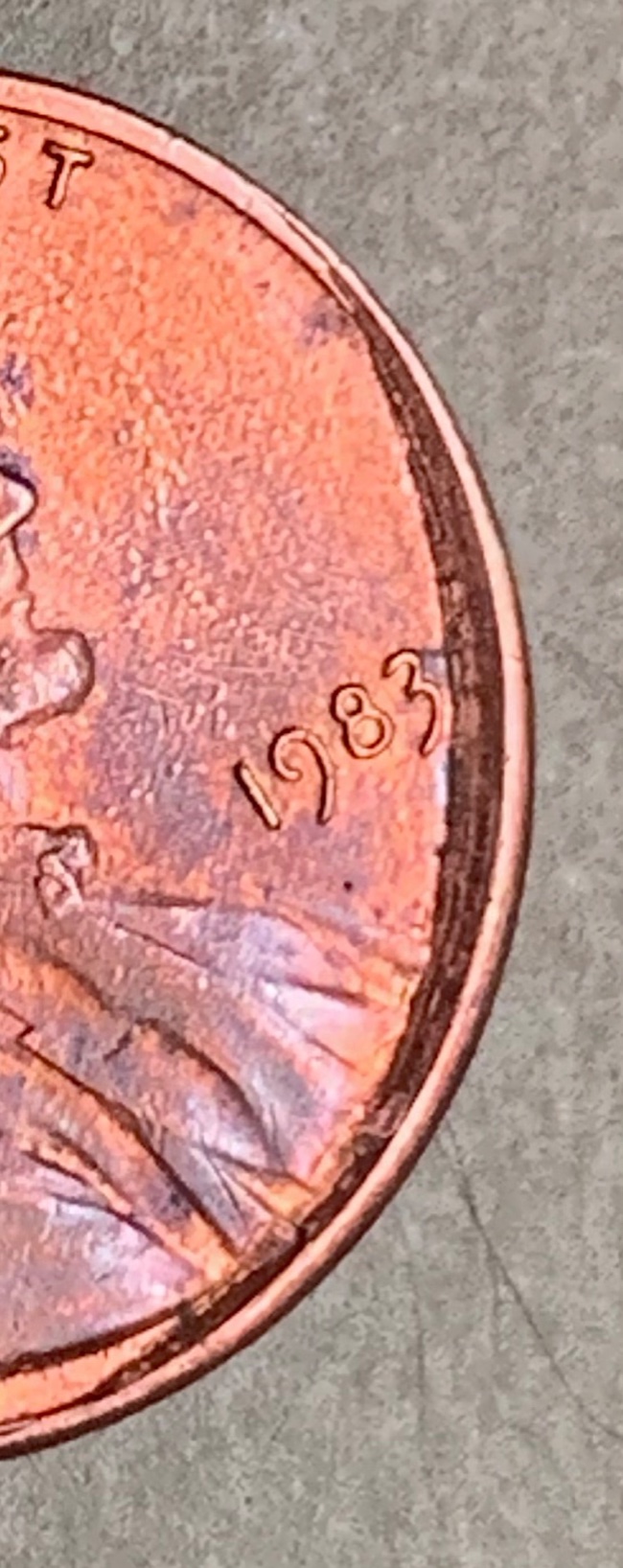 1983-Lincoln-Memorial-Cent-Zinc-Mint-Error-Or-Post-Mint-Damage?