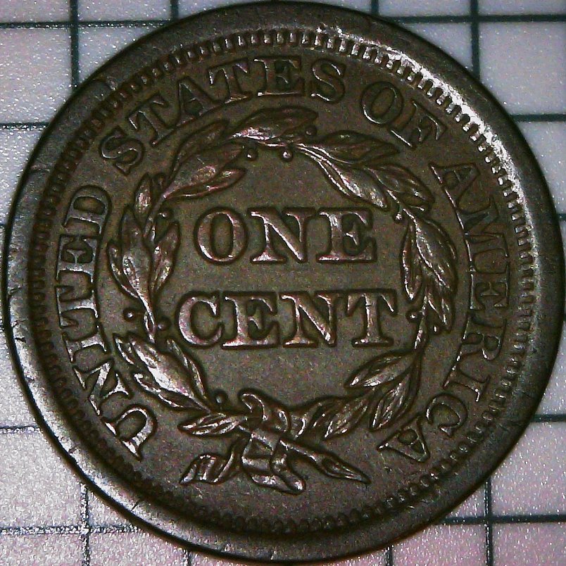 Curious-Of-A-Grade-On-1852-Braided-Hair-Large-Cent.