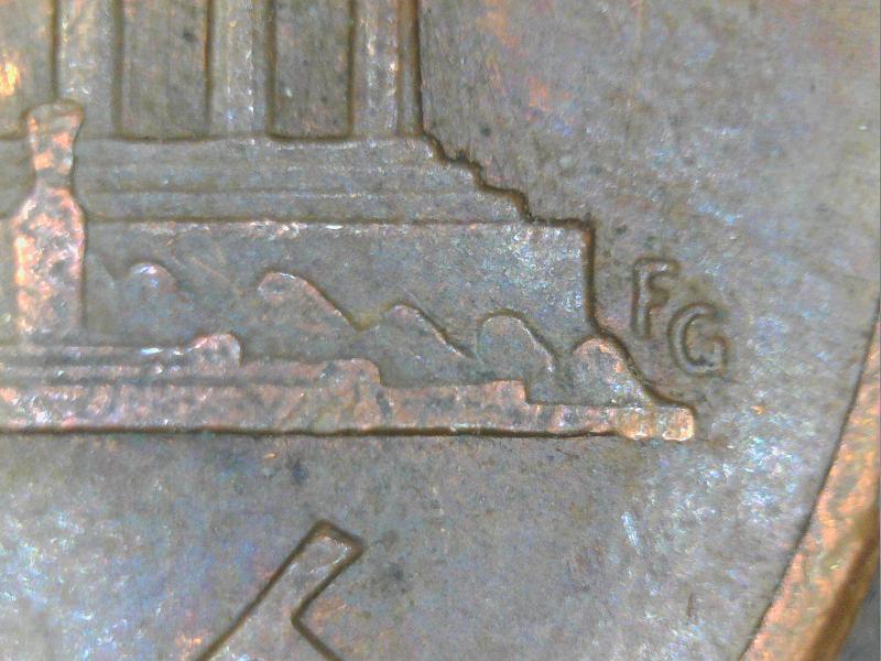 1989-Penny-With-1988-Initials?