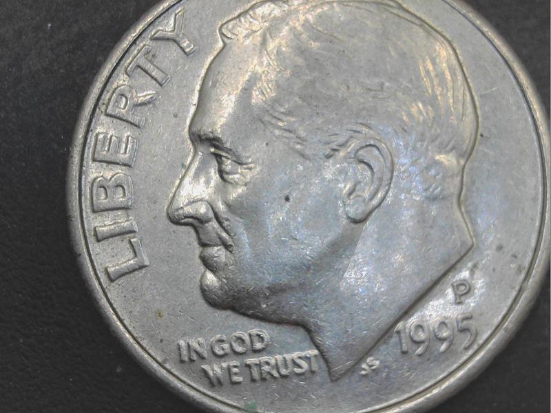 1995-P-Dime-DDR,-MD-Or?