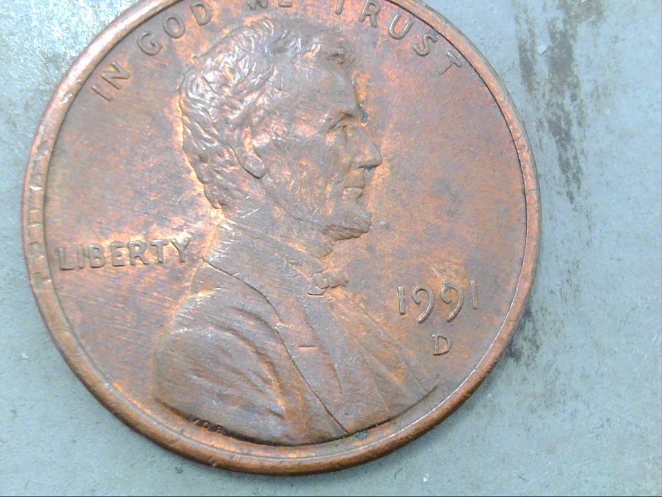 1991-D-Penny-Letters-On-The-Rim:-Vise-Job-Or?-Thank-You.