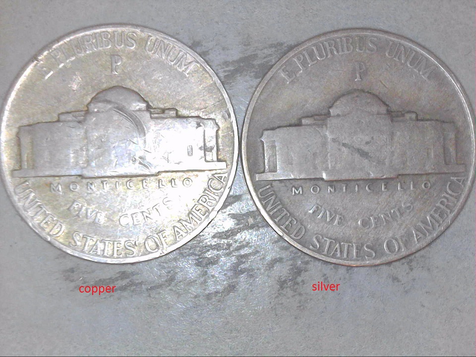 1945-P-Nickel---New-Pairs-Of-Coins,-One-Copper,-An-Other-Silver?