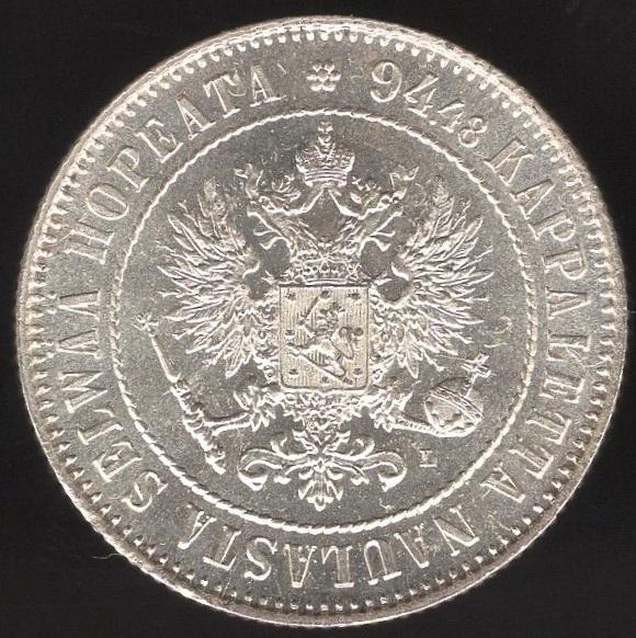 1892-And-1908-Finnish-Markka