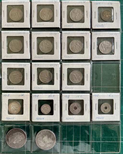 Various-French-Coins-From-An-Inherirtance