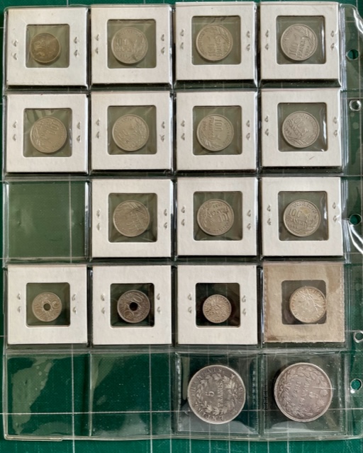 Various-French-Coins-From-An-Inherirtance