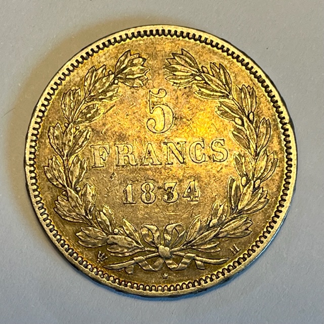 France-5-Francs---1813-And-1834