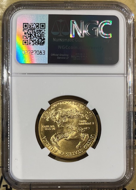 1986-$25-Gold-Eagle-1/2-Oz.