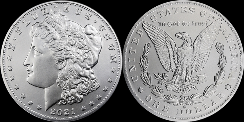 2021-Peace-And-Morgan-Dollars!