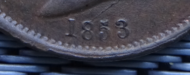 1853-Halfpenny---3-Over-2,-And-Cleaned?
