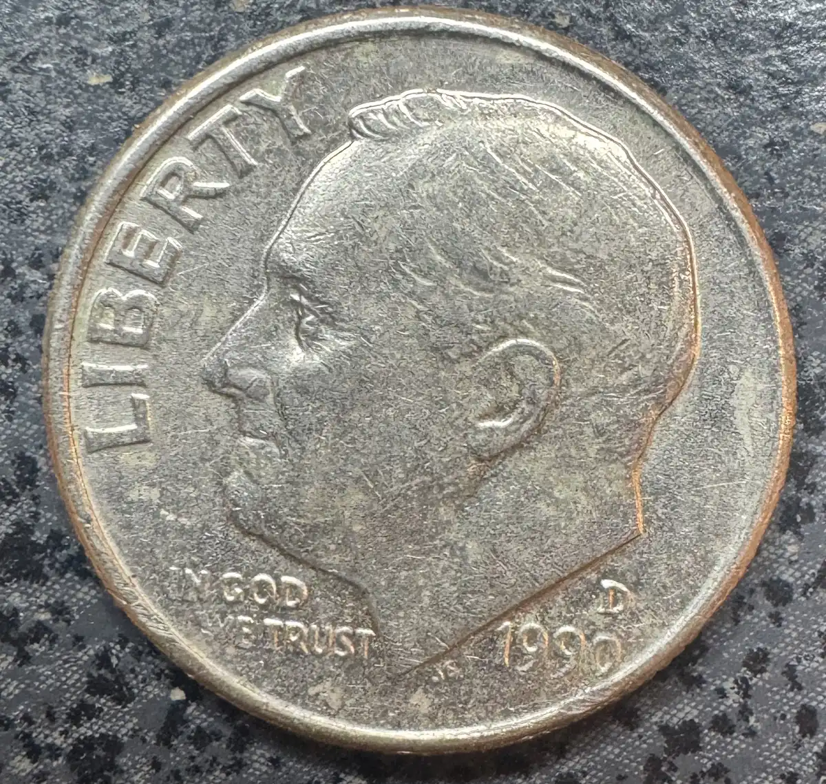 1990-D-Dime-Minor-Greaser