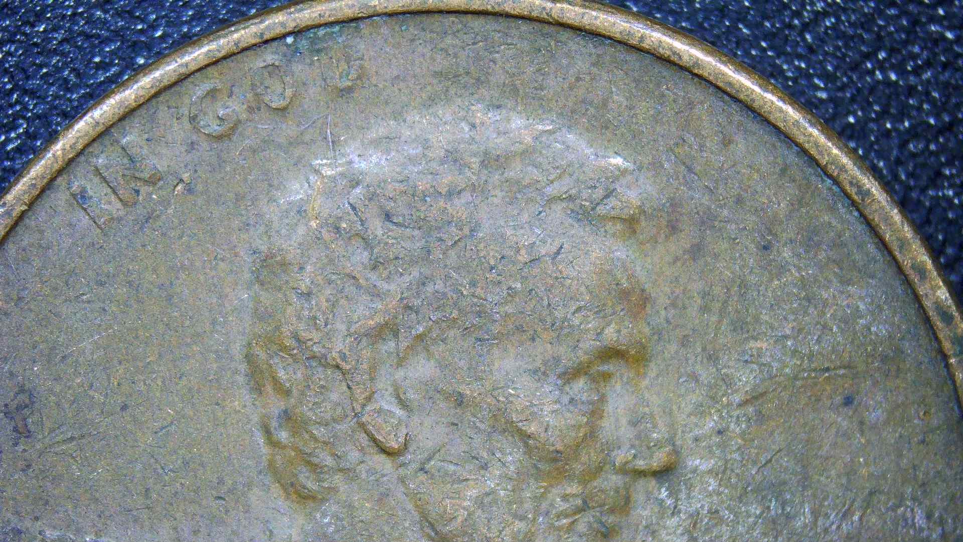 198?-Lincoln-Penny/Missing-Letters-&-Numbers