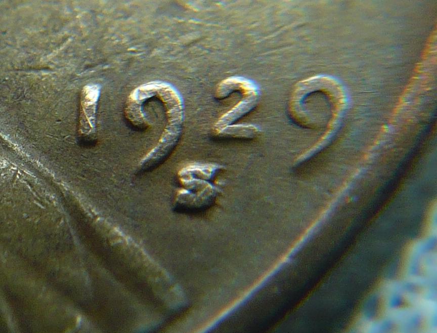 1929-S-Lincoln-Wheat-Cent-New-Trail-Die?