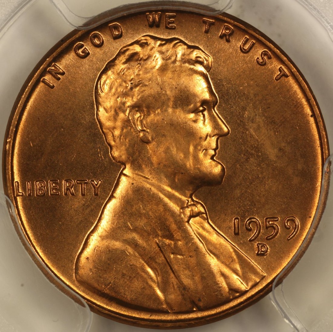 1959-D/D/D-Lincoln-PCGS-MS-66RD