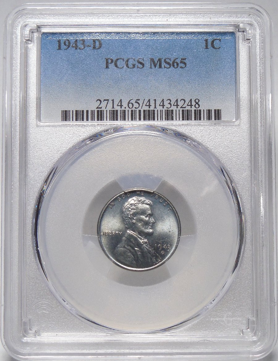 1943-D/D-Lincoln-FS-501-RPM-001-PCGS-MS-65