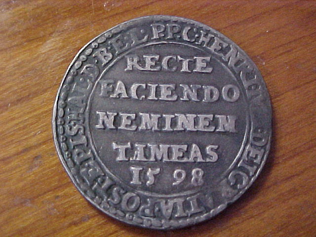 1598-Thaler-Of-Henri-Henry-|-Brunswick-Wolfenbuttel