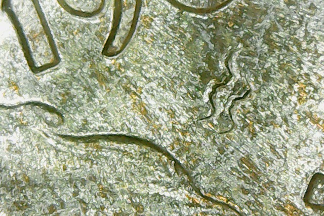 1960-Franklin-Half-Dollar--Strange-Mint-Mark-Error