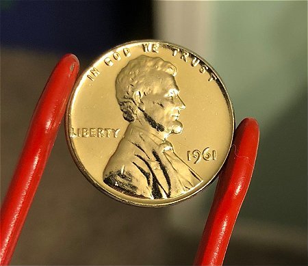 1961-Proof-Lincoln-Penny-Off-Metal?-Pattern?