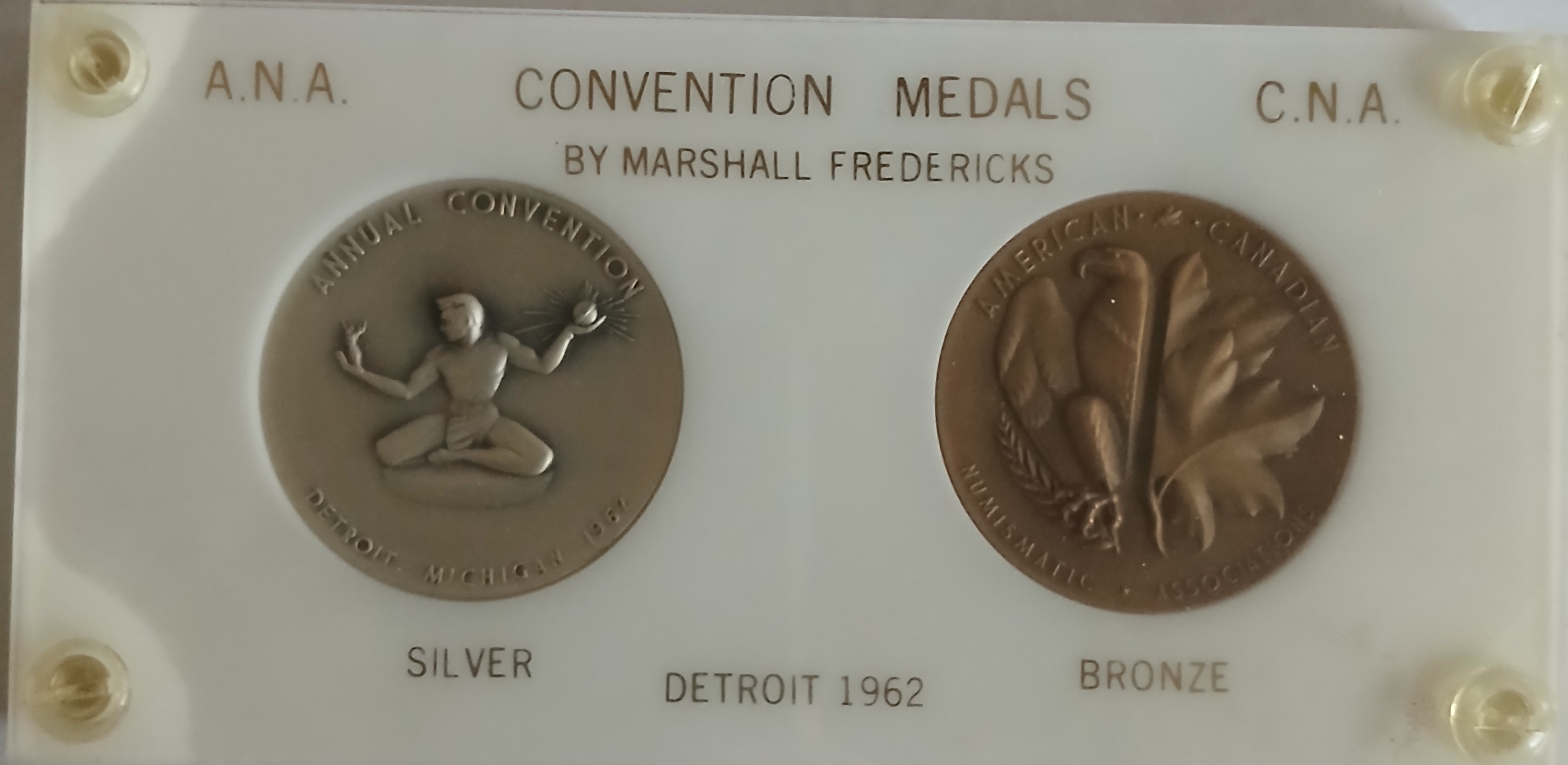 ANA-/-CNA-1962-Detroit-Convention-Medals