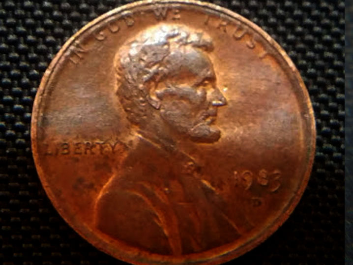 1983-Lincoln-Coin-With-A-Special-Edge