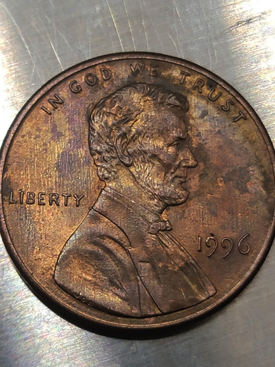 1996-Penny-With-Linear-Plating-Bubbles-?