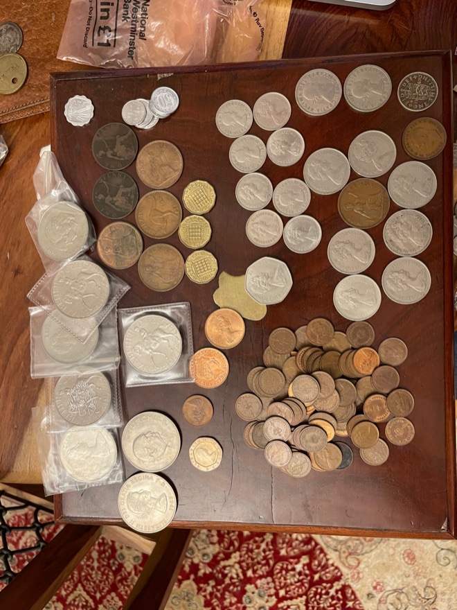 Inherited-1500-Coins!-1shillings-&-Half-Pennies-And-More!-Help
