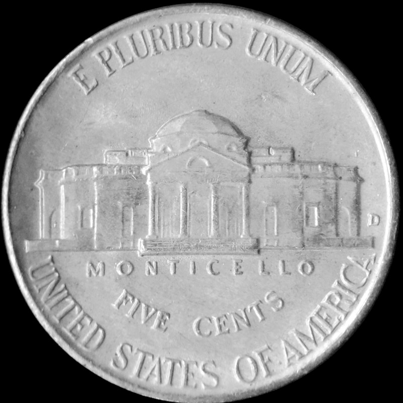 1939-D-Jefferson-Nickel-Grade?-Reverse-Of-38?