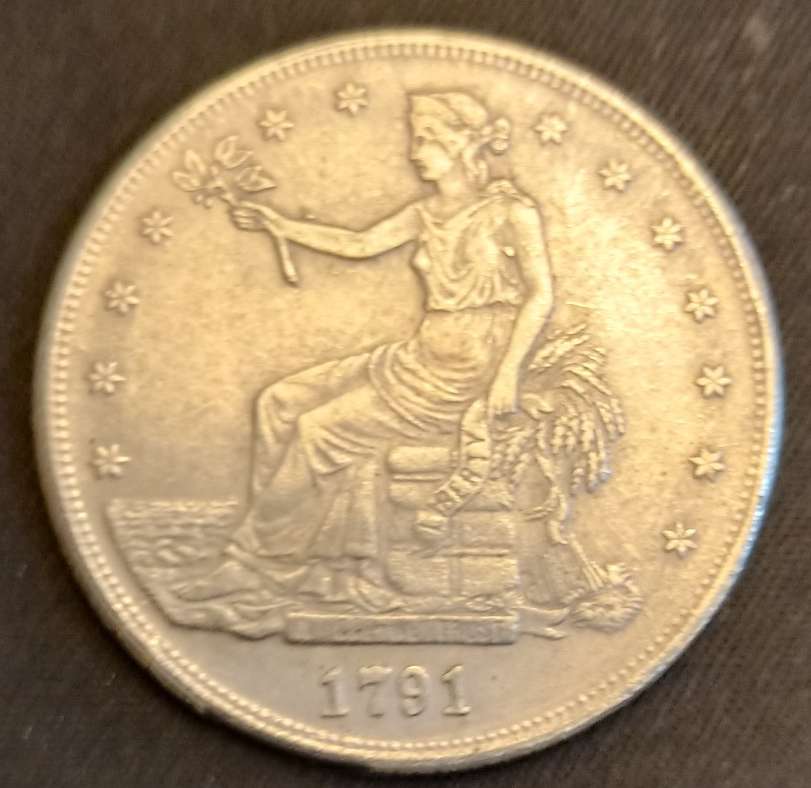 Real-Or-Fake,1791-And-1873-Trade-Dollar
