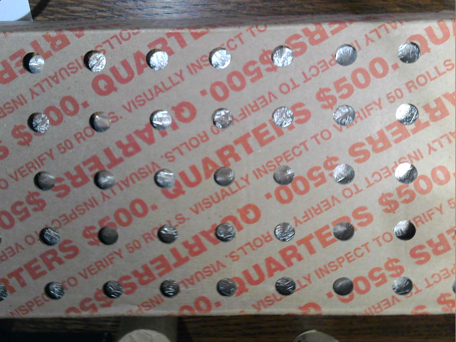 Half-Dollar-Customer-Rolls-&-Original-Box-Of-Ozark-Riverways.