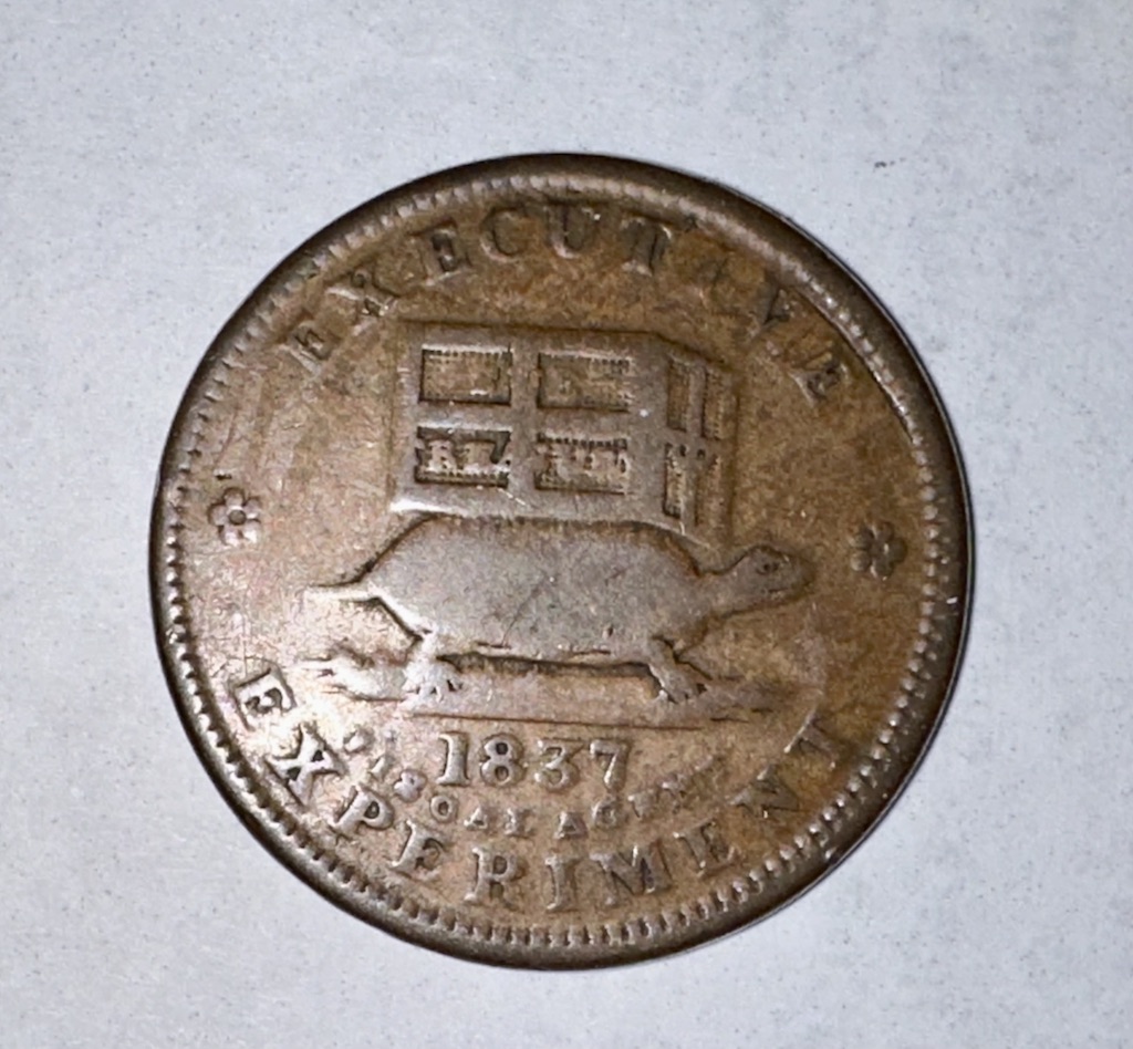 1837-Executive-Experiment--Altered-Token?