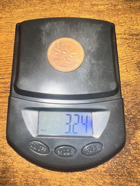 1975-Canadian-Penny---Wrong-Weight-2.71g
