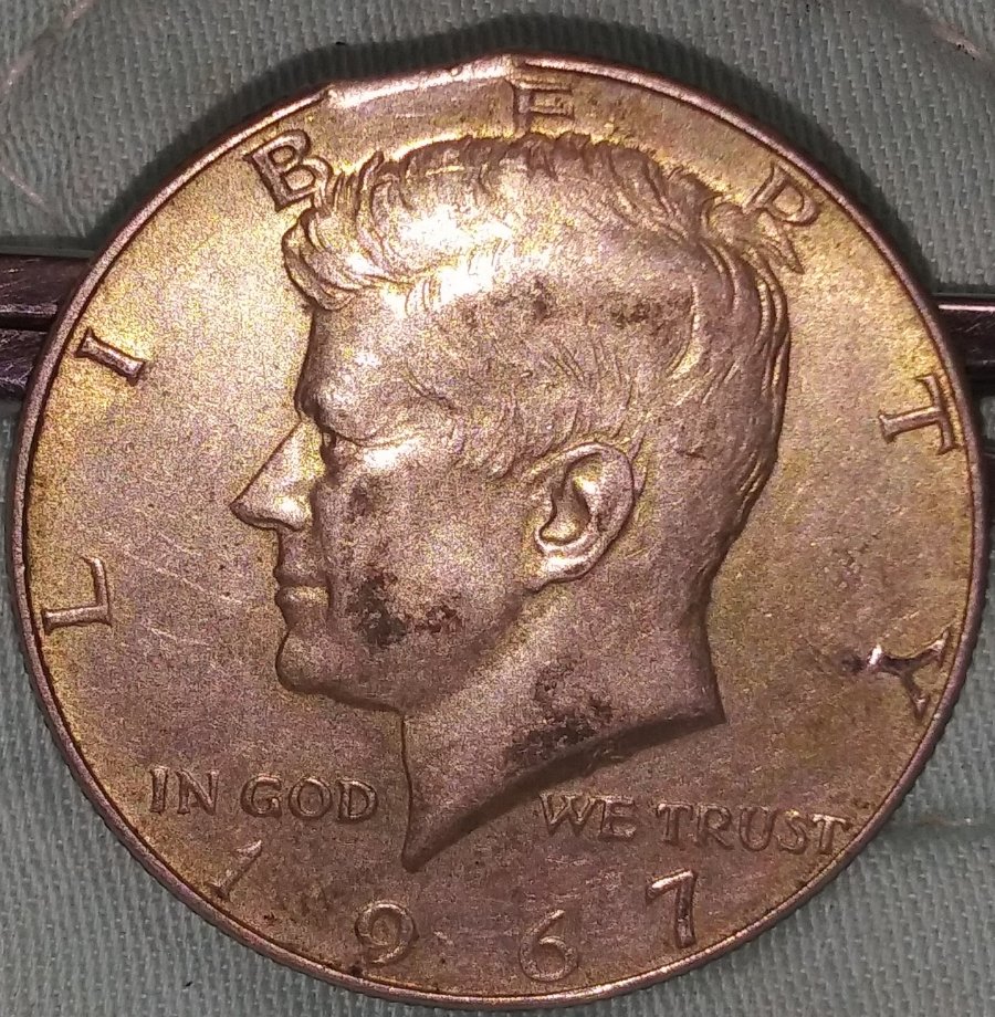 1967-Kennedy-Half-Clipped-Planchet-Error